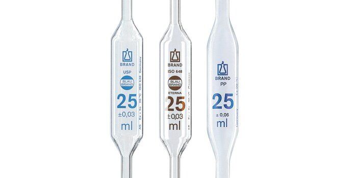 Pipettes jaugées