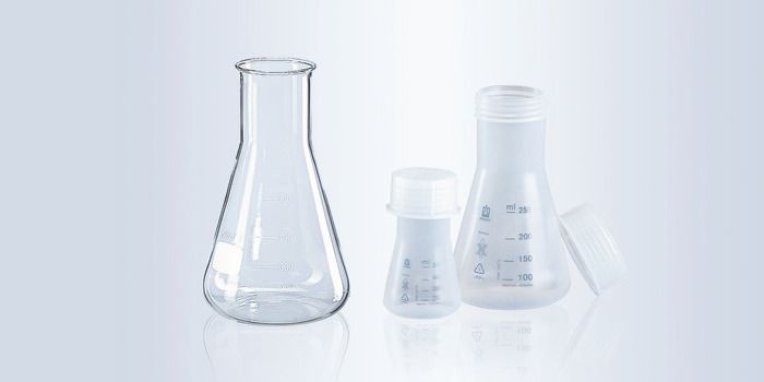 Erlenmeyer flasks