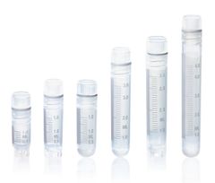 Cryotubes, with internal thread, screw cap with silicone seal, PP, BIO-CERT® CELL CULTURE QUALITY