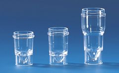 Sample cups, PS, clear,  for Technicon-Analyzer