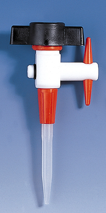 Robinet pour burette, PTFE