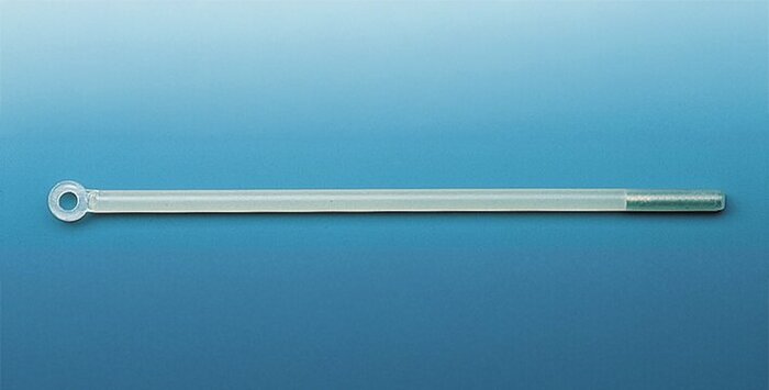 Vara para retirar varillas agitadoras magnéticas, PP, con anillo