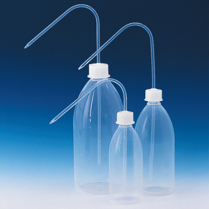 Wash bottle, PFA technical quality, narrow mouth, with screw cap ETFE, FEP tube Wash bottle, PFA technical quality, narrow mouth, with screw cap ETFE, FEP tube