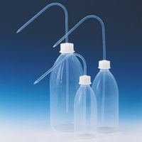 Wash bottle, PFA technical quality, narrow mouth, with screw cap ETFE, FEP tube