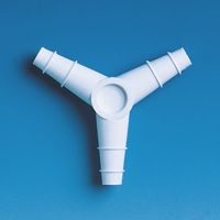 Hose connector, PP, Cross-shaped 