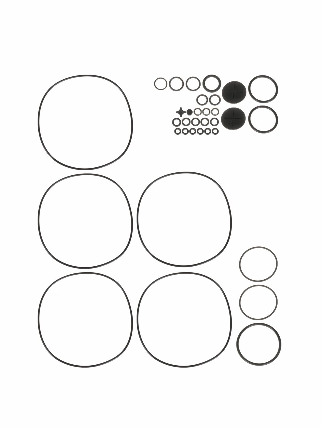 Set of shaft seals RE/RZ 8/9/16