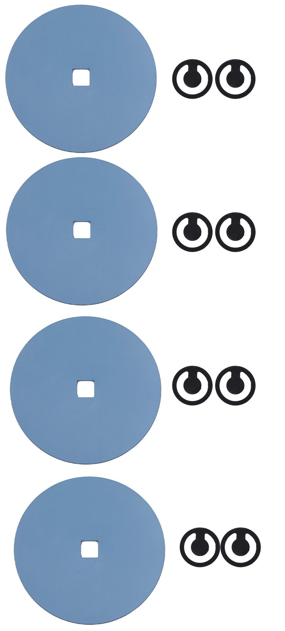 Set de membranes et clapetspour MZ 4C, MD 4C