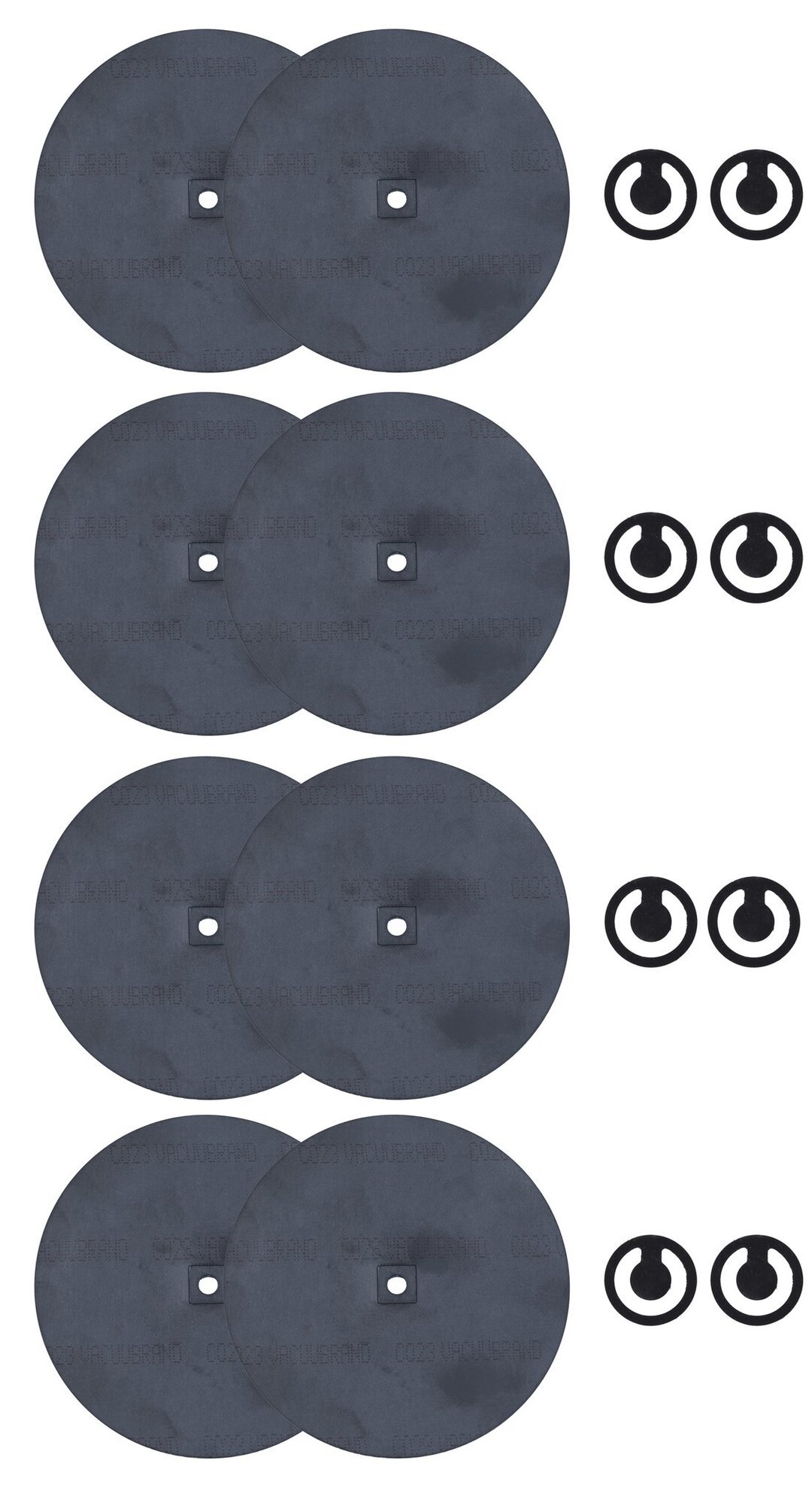 Set de membranes et clapets pour MV 2