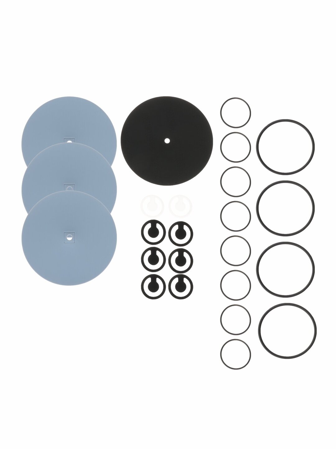 Set de membranes et clapets pour MD 4B,clapets FFKM / PTFE