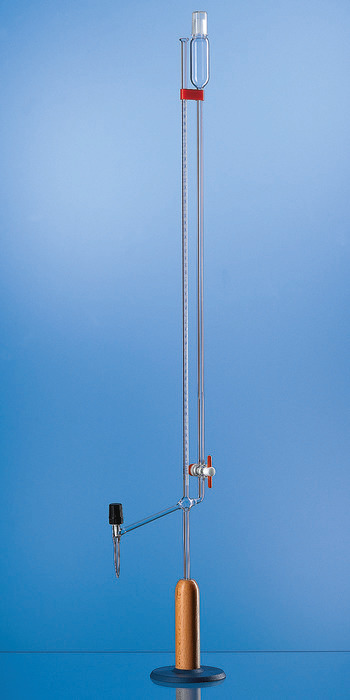 Micro-burettes (Bang), BLAUBRAND®, class AS, Boro 3.3, DE-M, lateral valve cock, blue Schellbach stripe Micro-burettes (Bang), BLAUBRAND®, class AS, Boro 3.3, DE-M, lateral valve cock, blue Schellbach stripe