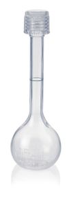 Volumetric flasks, PFA, class A, DE-M, 50 ml, with screw cap, GL 18