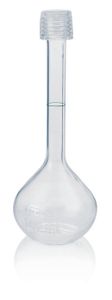 Volumetric flasks, PFA, class A, DE-M, 100 ml, with screw cap, GL 18
