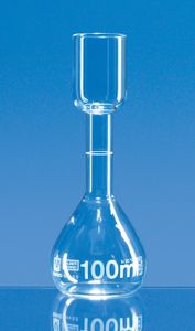 Volumetric flasks for sugar analysis, SILBERBRAND, class B, Boro 3.3