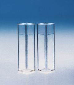 Cuvettes, 4 optical windows, macro, 2,5 ml, CERTIFIED LIFE SCIENCE QUALITY