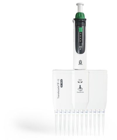 Mehrkanal-Mikroliterpipette Transferpette® S -12, Variabel, DE-M