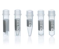 Microcentrifuge tubes, PP, without cap, suitable for bulked screw caps, PP, transparent, BIO-CERT® PCR QUALITY