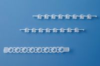PCR Deckelstreifen, 8er-Strips, farblos, BIO-CERT® PCR QUALITY