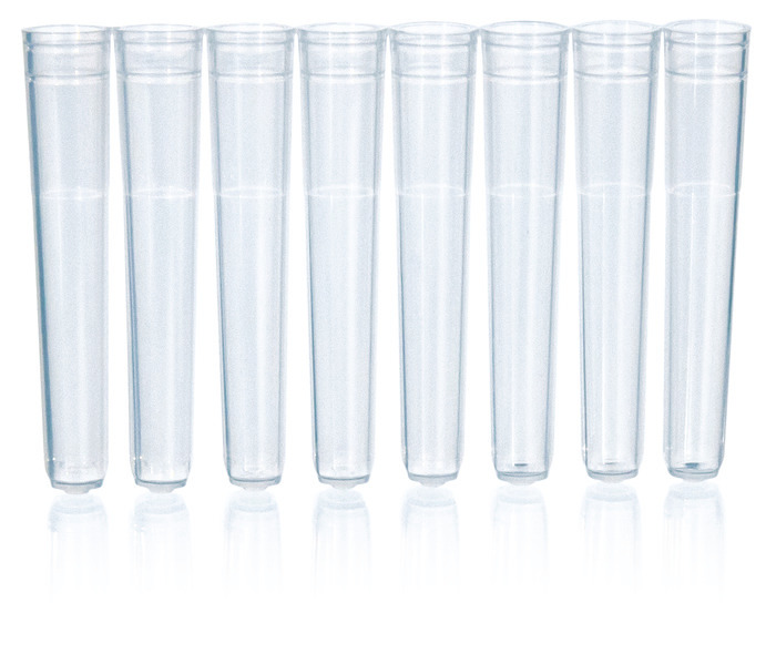 Tubes, strips of 8, BIO-CERT® CERTIFIED QUALITY