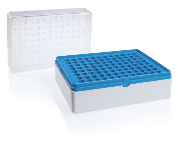 Gradilla para tubos, vacía, BIO-CERT® CERTIFIED QUALITY