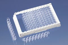 96-Well strip plate (12 x F8), PS, immunoGrade™, high binding, transparent, F-bottom, CERTIFIED LIFE SCIENCE QUALITY