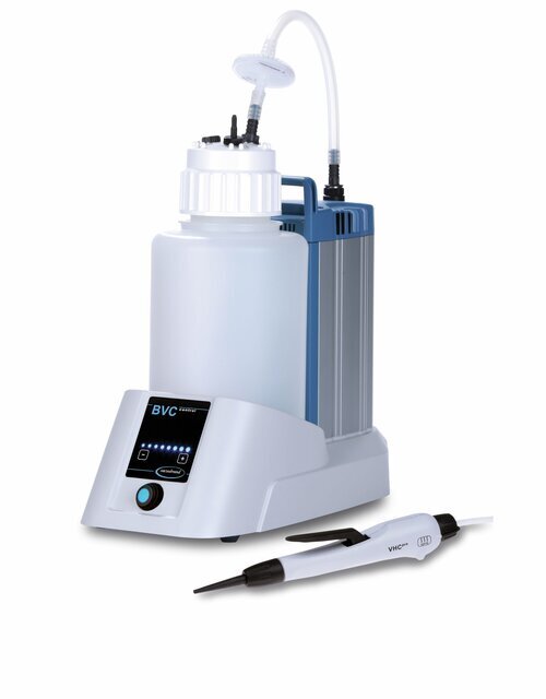 Flüssigkeits-Absaugsystem BVC control, mit VacuuHandControl VHCpro, Sammelflasche 4 l, PP