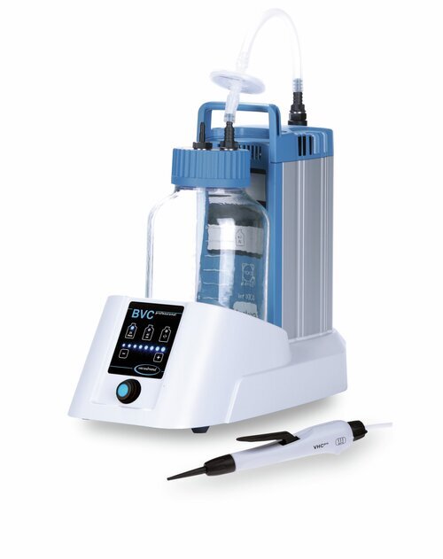 Flüssigkeits-Absaugsystem BVC professional G, mit VacuuHandControl VHCpro, Sammelflasche 2 l, Glas