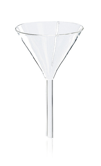 Funnels, short stem, Boro 3.3 Funnels, short stem, Boro 3.3