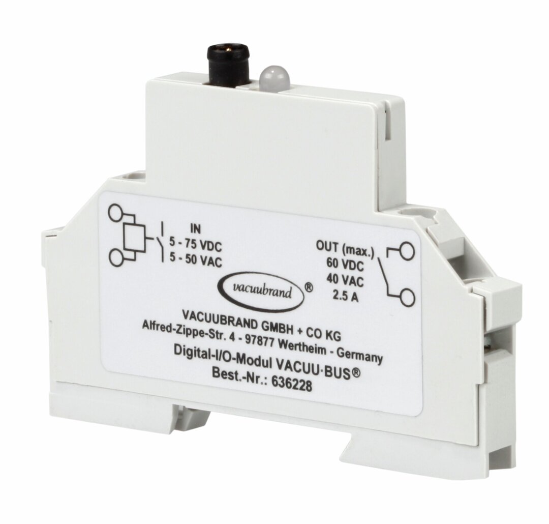 Digital-I/O-Modul VACUU·BUS,mit 2 m VACUU·BUS-Kabel