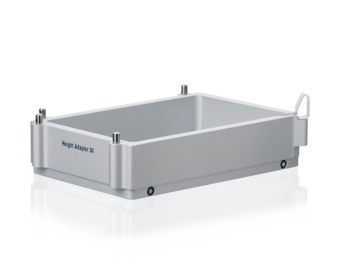 Hight adapter for Liquid Handling Station, 30 mm, aluminum BRAND