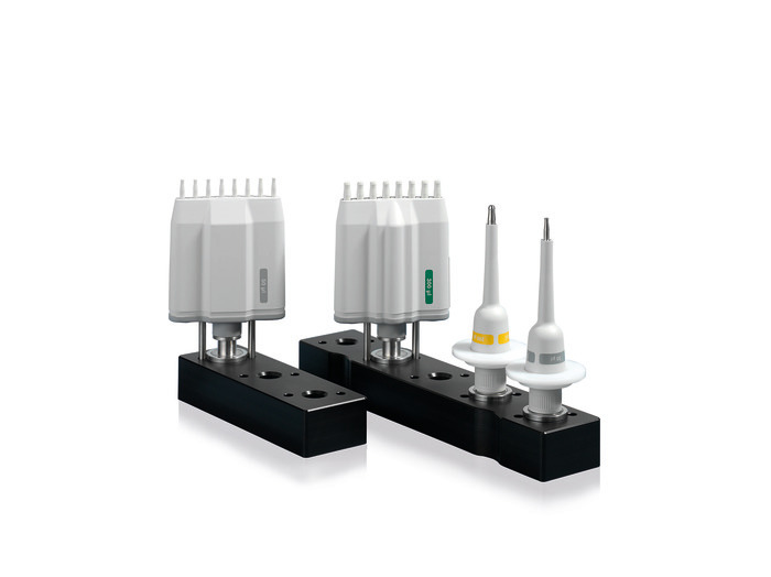 Support pour Liquid Ends  (monocanal et multicanal), POM Support pour Liquid Ends  (monocanal et multicanal), POM