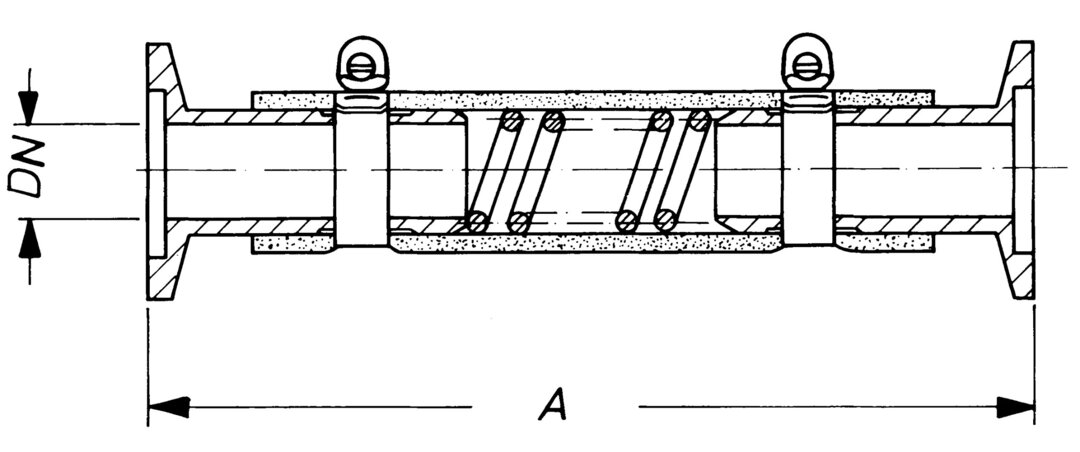 Tuyau en PVC avec spirale,KF DN 16/1000 mm