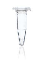 Microcentrifuge tubes, PP, 1,5 ml, with attached cap, BIO-CERT® PCR QUALITY