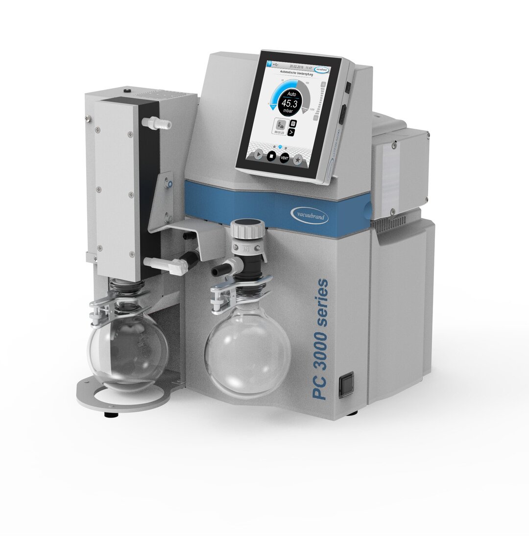 Groupe de pompage chimique VARIO,PC 3002 VARIO select EKP,avec condenseur de vapeurs Peltronic,200-230V / 50-60Hz, sans cordon d`alimentation