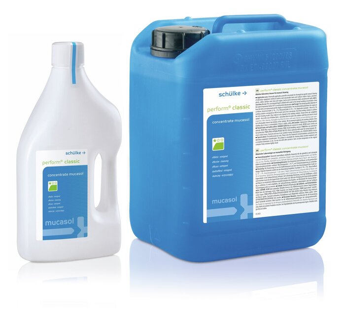 perform® classic concentrate mucasol, concentrado líquido, detergente universal