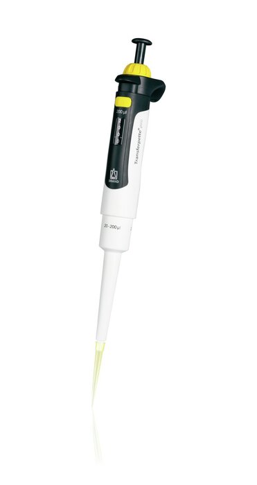 Single-channel micropipette Transferpette® pro, adjustable, DE-M Single-channel micropipette Transferpette® pro, adjustable, DE-M