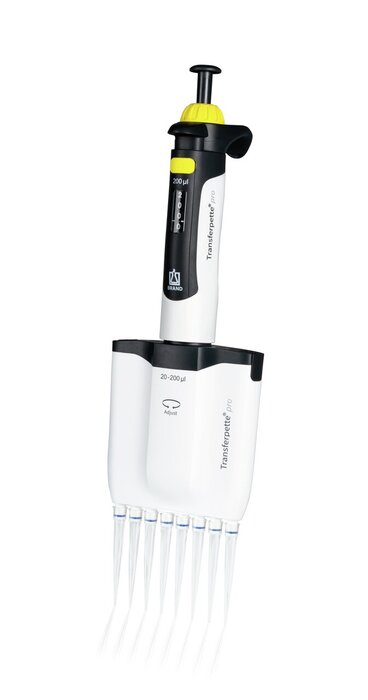 Micropipette multicanaux Transferpette® pro-8, variable, DE-M Micropipette multicanaux Transferpette® pro-8, variable, DE-M
