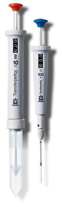 Positive displacement pipettes Transferpettor, digital Positive displacement pipettes Transferpettor, digital