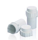 Transport box for microscope slides, PP, round Transport box for microscope slides, PP, round