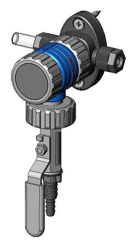 VACUU·LAN® shut off module VCL Kwith connecting part A1, M35consisting of A1, B1, C1, D1