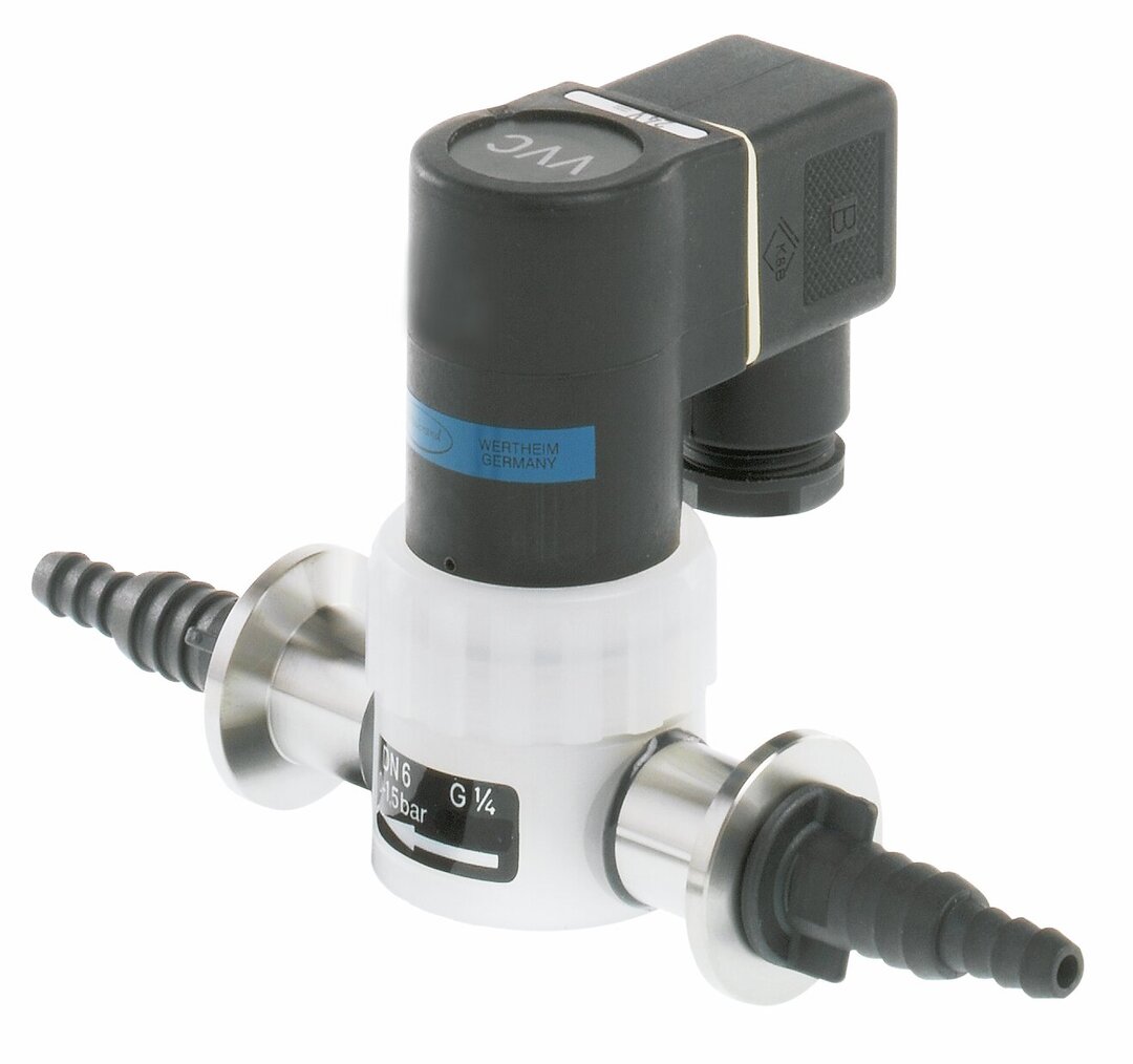 Saugleitungsventil VV 6C EM 24 VPVDF/Fluorelastomer, elektromagnetisch